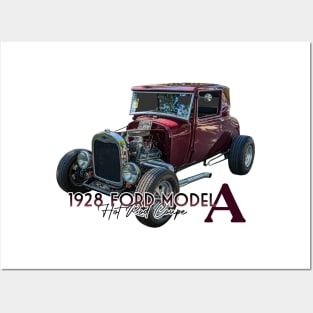 1928 Ford Model A Hot Rod Coupe Posters and Art